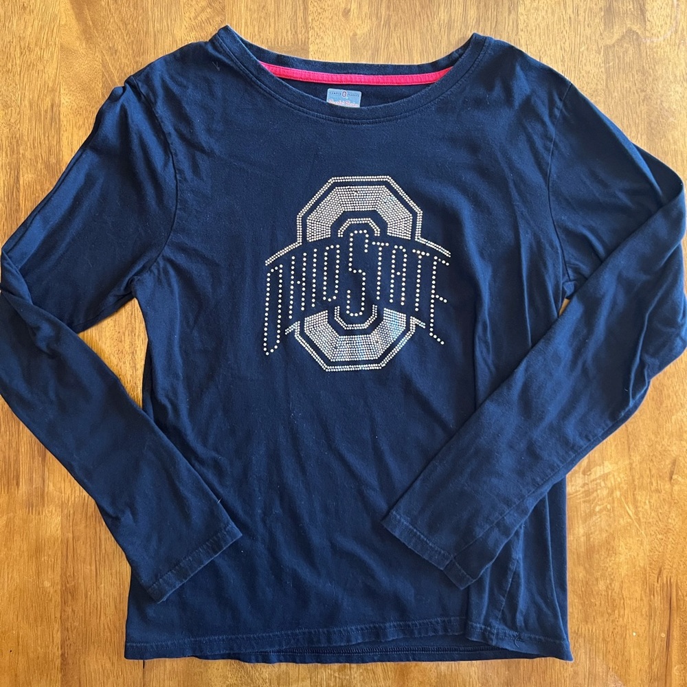 GUC Ohio State Buckeyes Womens bling tee size Large